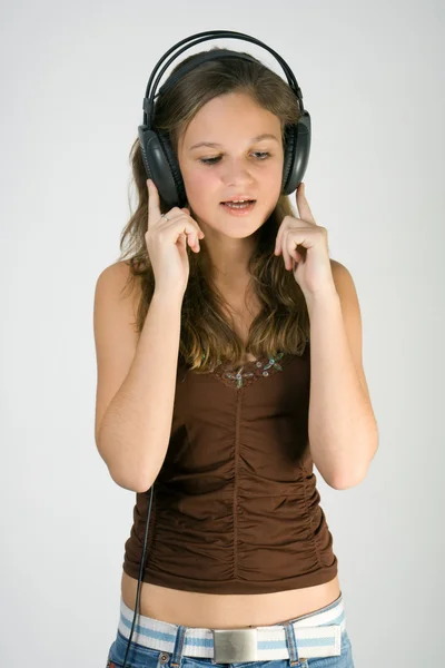 Young singer — Stock Photo, Image