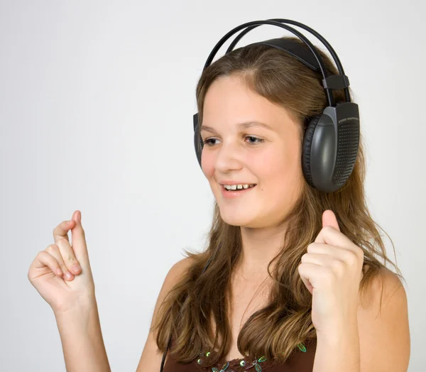 Young singer — Stock Photo, Image