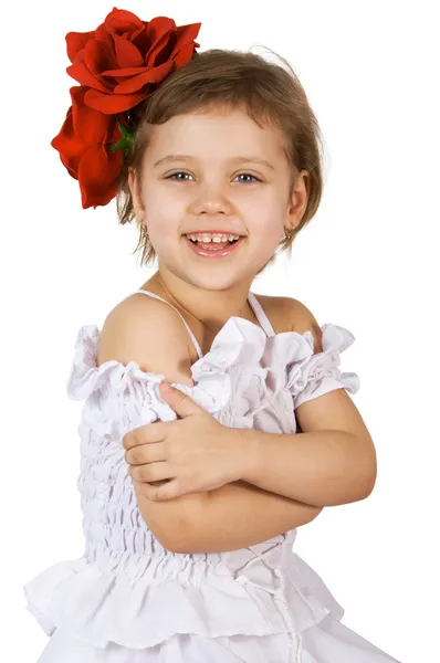 Маленька дівчинка — стокове фото