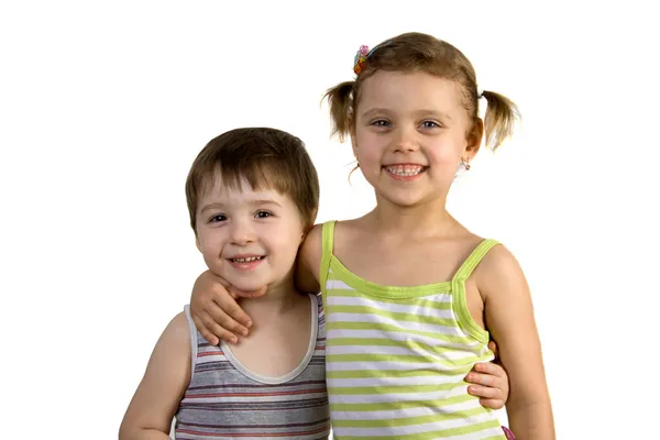 Sister and brother — Stock Photo, Image