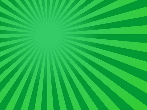 stock image Green Rays Background