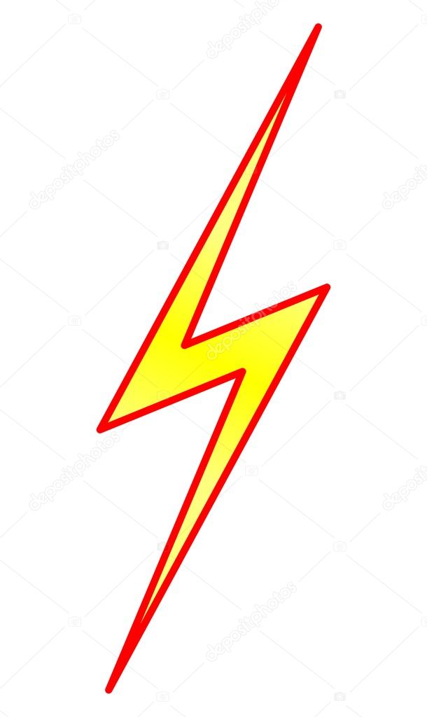 Lightning Symbol Stock Vector Image by ©okeen_ #1493832