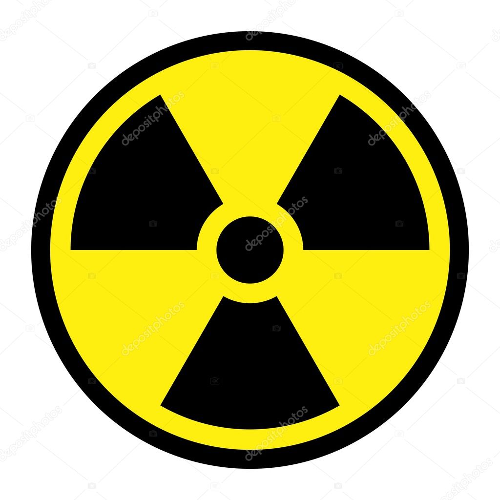 Radiation Round Sign