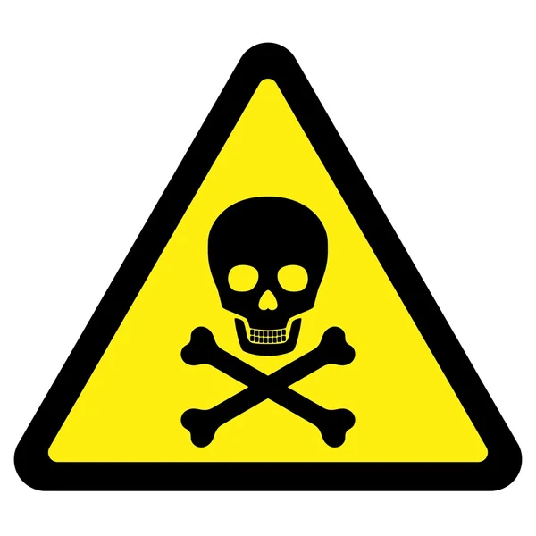 Signes de danger mortel — Image vectorielle