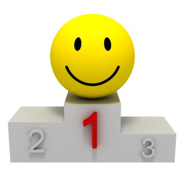 Smile of Winner clipart