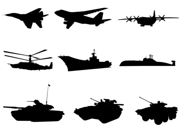 Técnicas militares — Archivo Imágenes Vectoriales