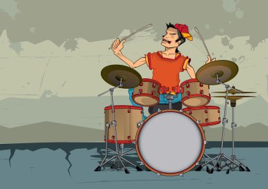 Drummer clipart