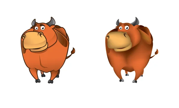 Bulls — Stock Vector
