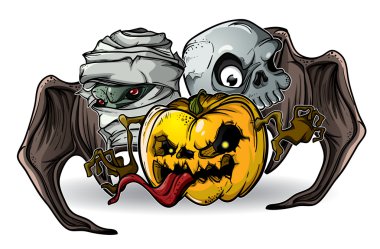 Halloween Monsters_isolation clipart