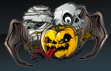 Halloween Monsters clipart