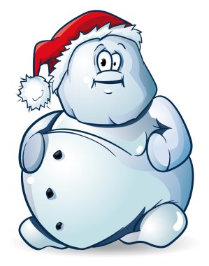 Christmas Snowman clipart