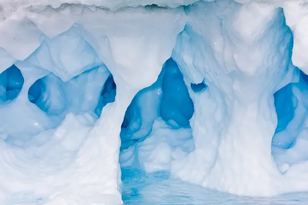 Mavi buz Mağarası Stok Resim