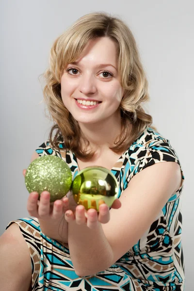 Portrait of the smiling girl — Stock Photo, Image