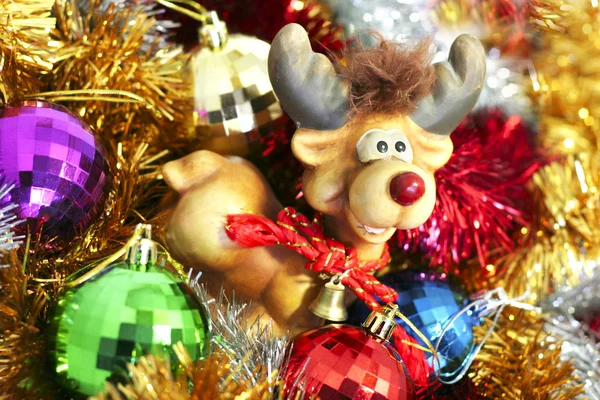Flerfärgad glitter och jul — Stockfoto
