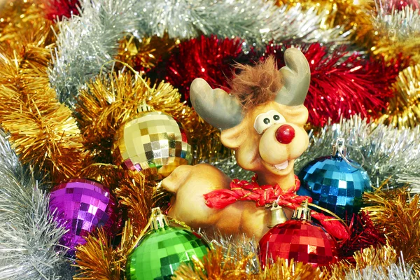 多色彩金属丝和圣诞节 — 图库照片