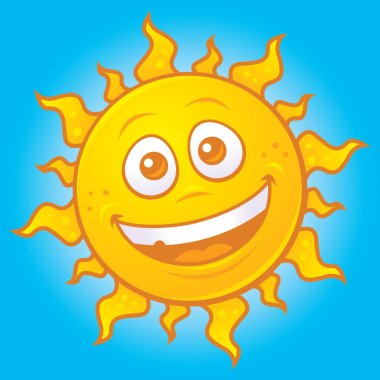 Happy Summer Sun clipart