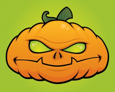 Pumpkin Monster Jack O Lantern clipart