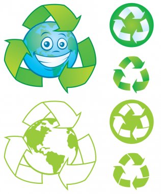 Recycle Symbols clipart