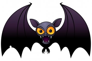 Halloween Vampire Bat clipart