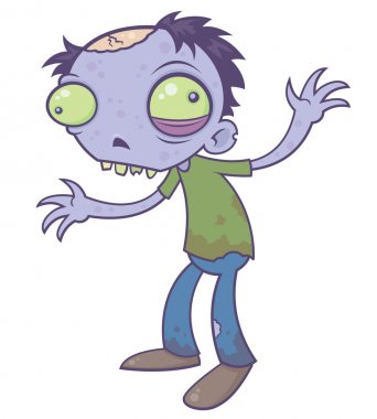 Cartoon Zombie clipart