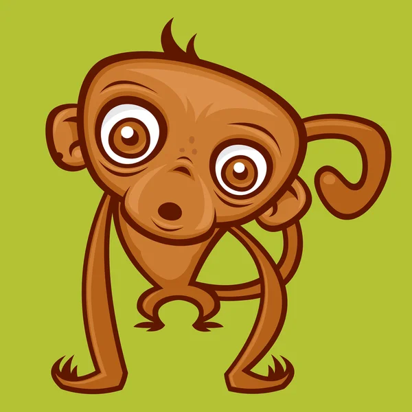 Мавпа мультфільм — стоковий вектор