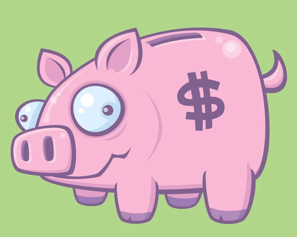 Piggy Bank — Stock Vector