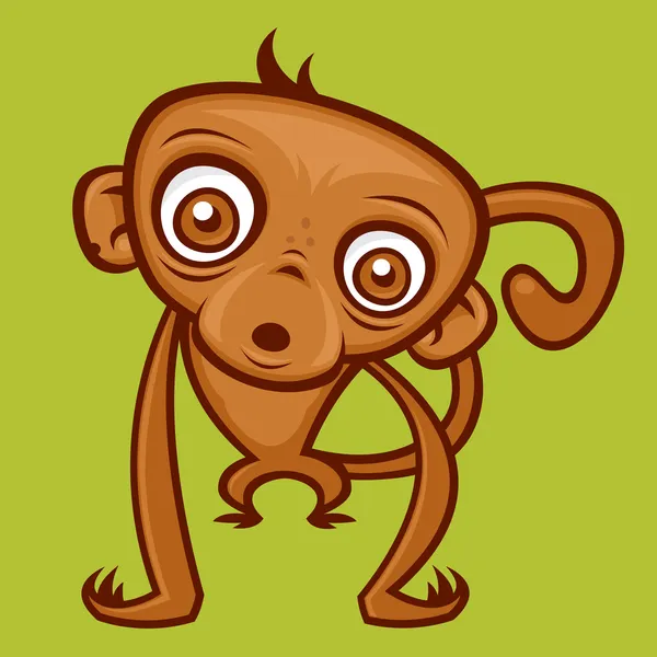 Μαϊμού κινουμένων σχεδίων Royalty Free Διανύσματα Αρχείου