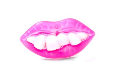 Pink lips clipart