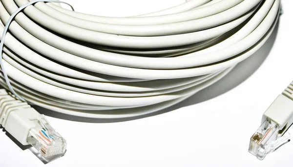 Počítačové kabel — Stock fotografie