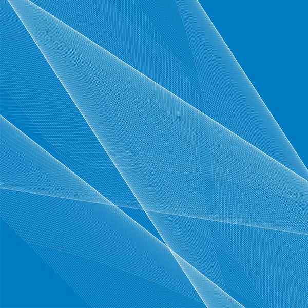 Fondo azul con líneas blancas usando la herramienta de mezcla — Vector de stock