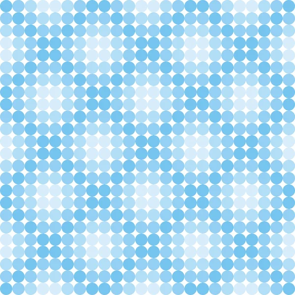 青い円からのシームレスなパターン — ストックベクタ