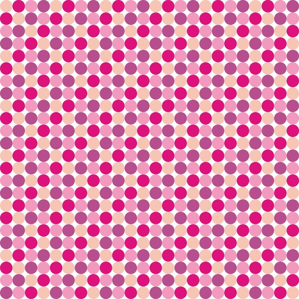 Seamless Pattern From Colorful Circles