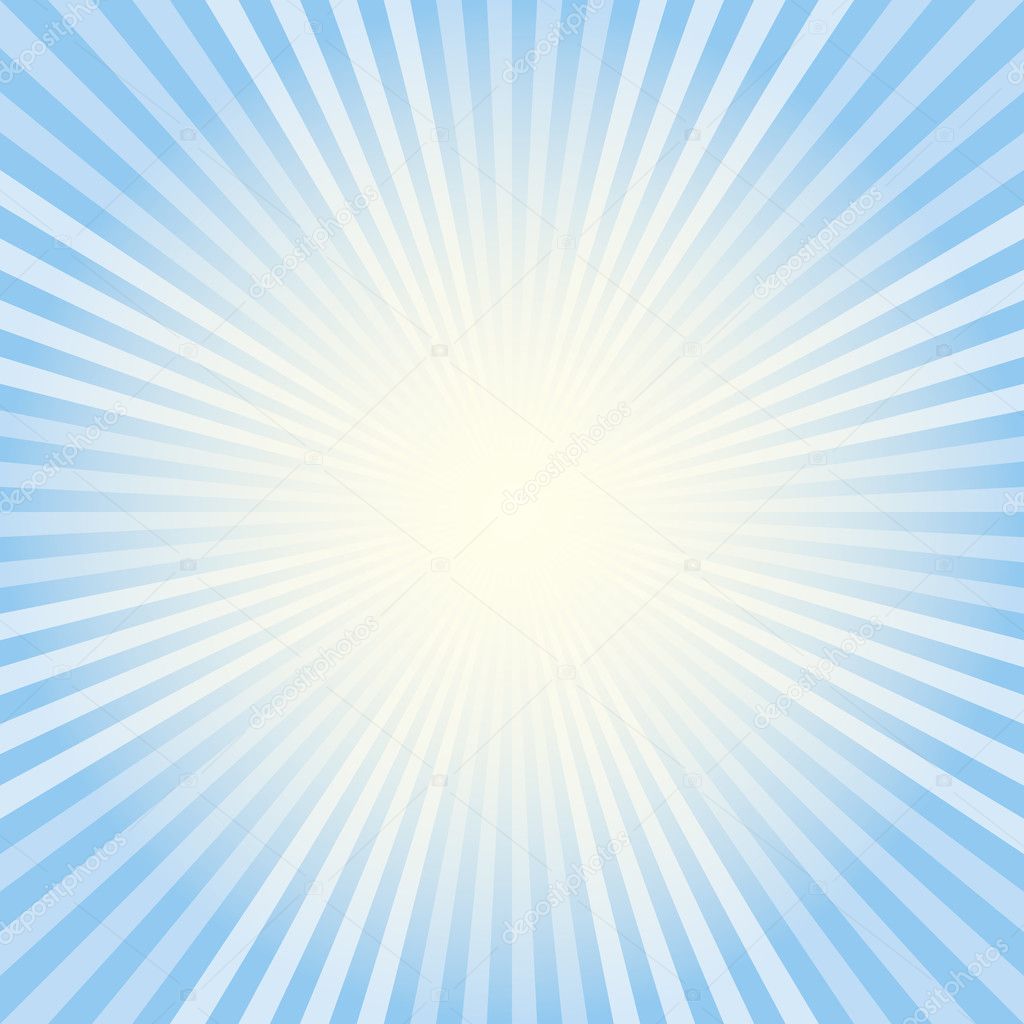 Blue Radiant Background