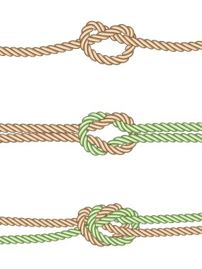 Different knots clipart