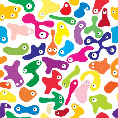 Colorful seamless clipart