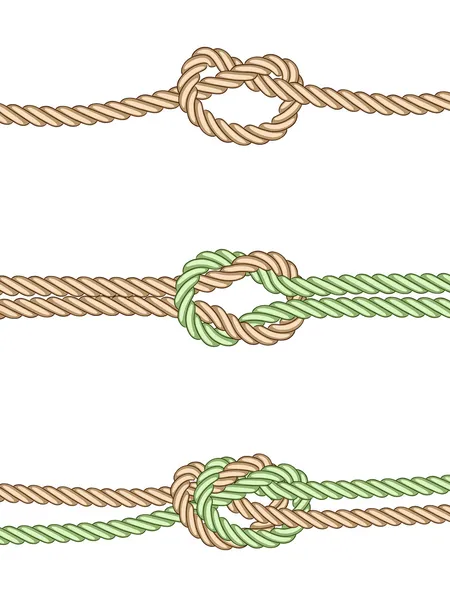 Different knots — Stockvector