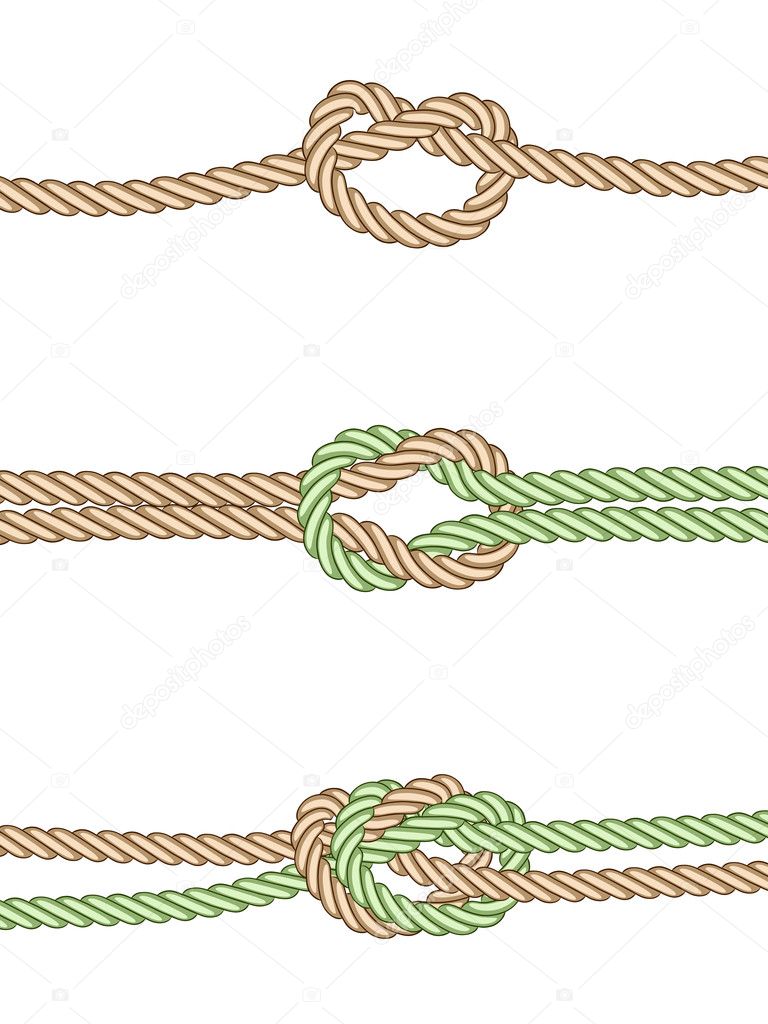 Different knots