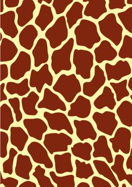 Giraffe texture clipart