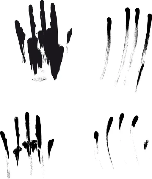 Timbre des mains vecteur — Image vectorielle