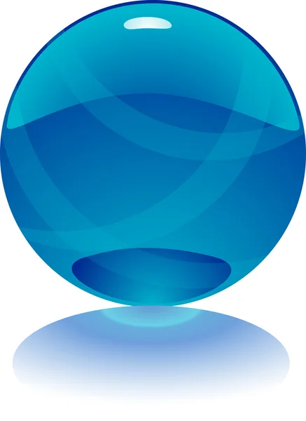 Sphère pourpre — Image vectorielle