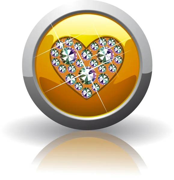 Символ серця — стоковий вектор