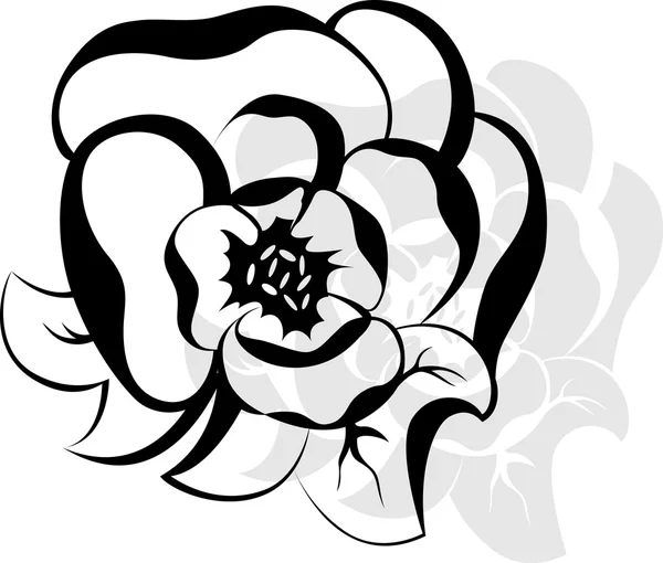 Résumé floral — Image vectorielle