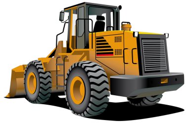 Bulldozer clipart