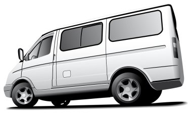 Minibus clipart