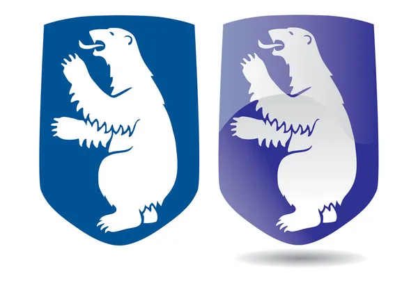 Escudo de armas de Groenlandia — Vector de stock