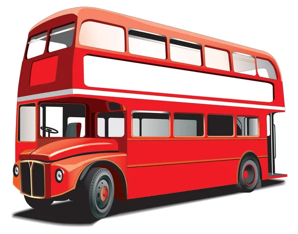 Bus à deux étages — Image vectorielle