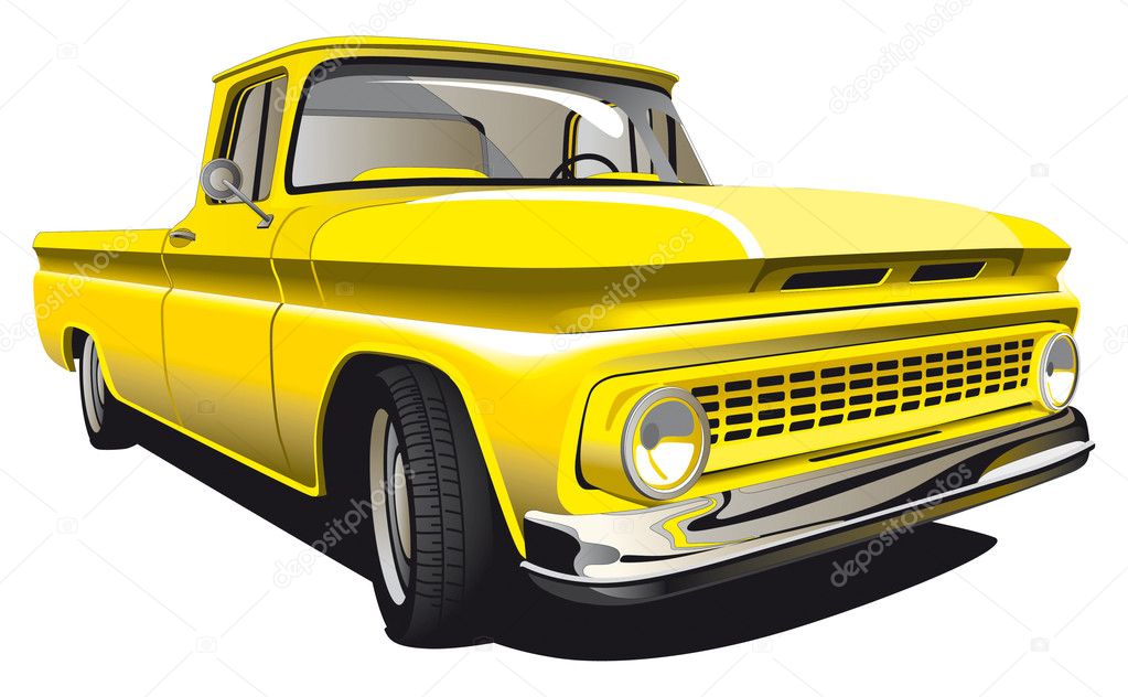 Yellow Pickup