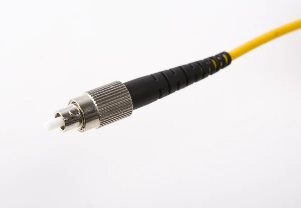 Cabo de rede de fibra óptica — Fotografia de Stock