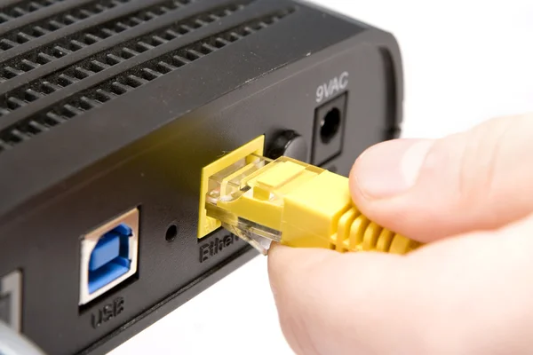 Plug-in modem — Stock Photo, Image