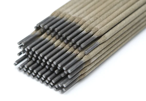 Welding electrodes closeup Stock Picture